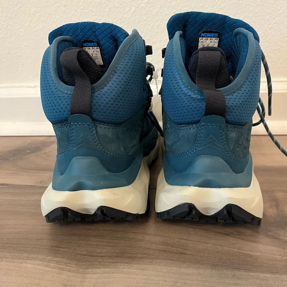 Hoka One One Women Kaha 2 GORE-TEX Blue Coral Size US 6.5B  1123156 BCBGR - Picture 5 of 8
